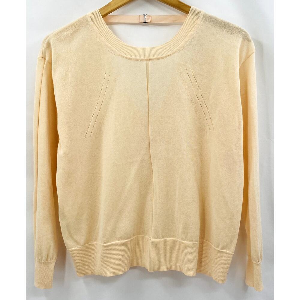 Sandro 1 Salmon Pink Knit Strap Sweater blouse - Picture 9 of 9